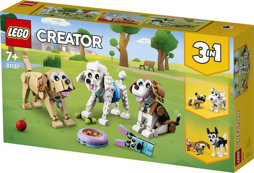 לגו קריאטור 3 ב-1 כלבים חמודים 31137 Lego Creator
