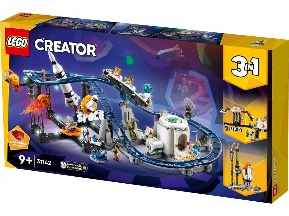 לגו קריאטור רכבת הרים בחלל 31142 Lego Creator