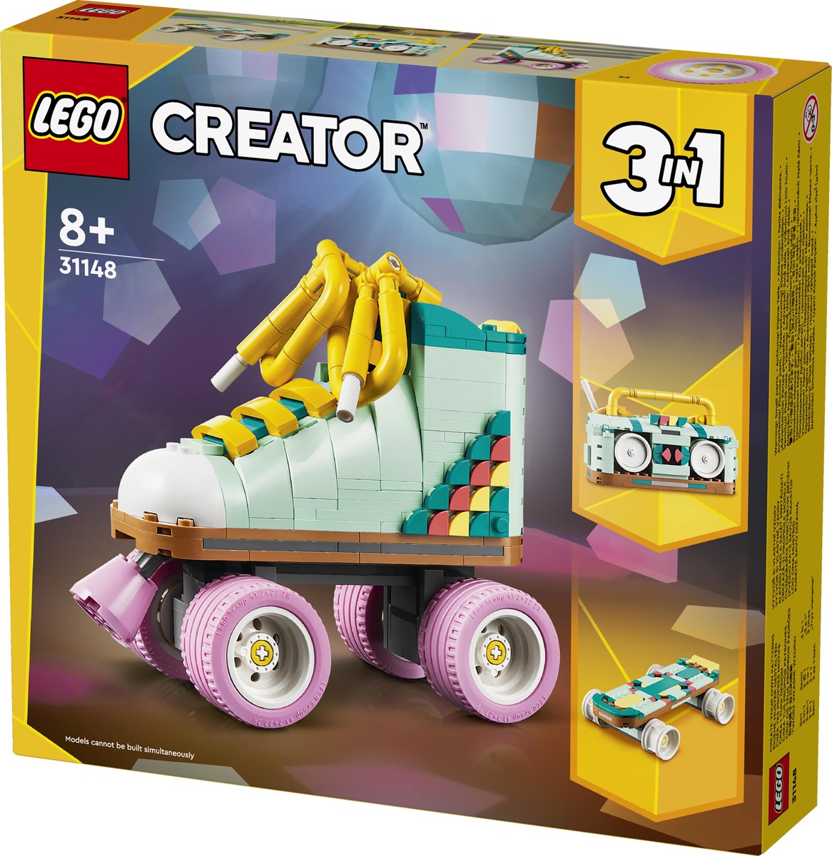 לגו קריאטור גלגליות בסגנון רטרו 31148 Lego Creator