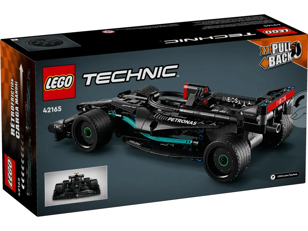 לגו טכני מרצדס AMG F1 W14 E משוך וסע 42165 Lego Technic