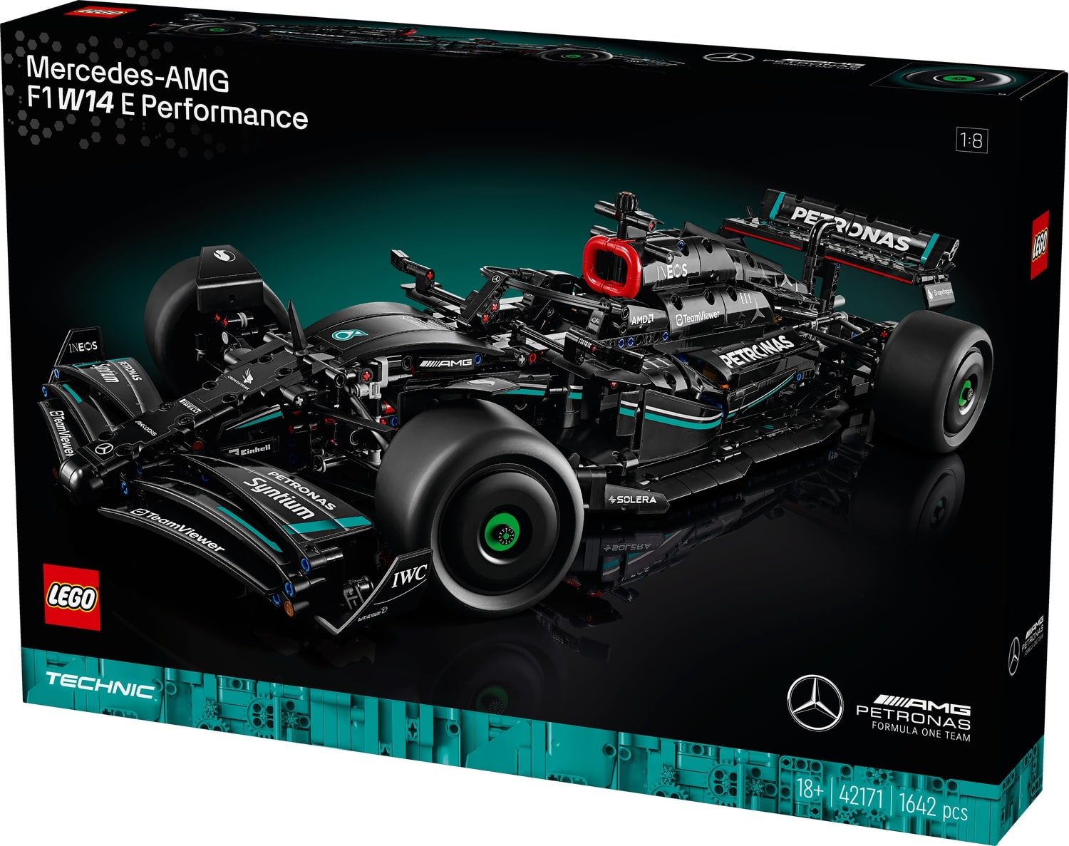 לגו טכני - מרצדס AMG F1 W14 E Performance