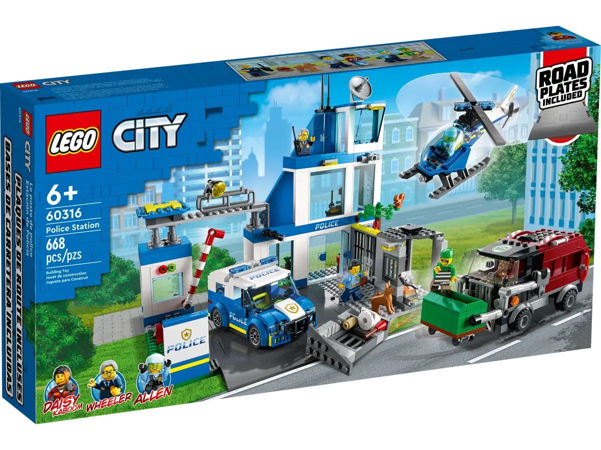 לגו סיטי – תחנת משטרה 60316 Lego City