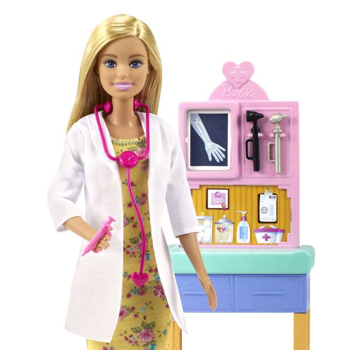 Barbie ברבי מארז קריירה רופאת ילדים